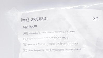 Vyaire 2K8080 AirLife Positive End Expiratory Pressure Valve 5-20cm H2O